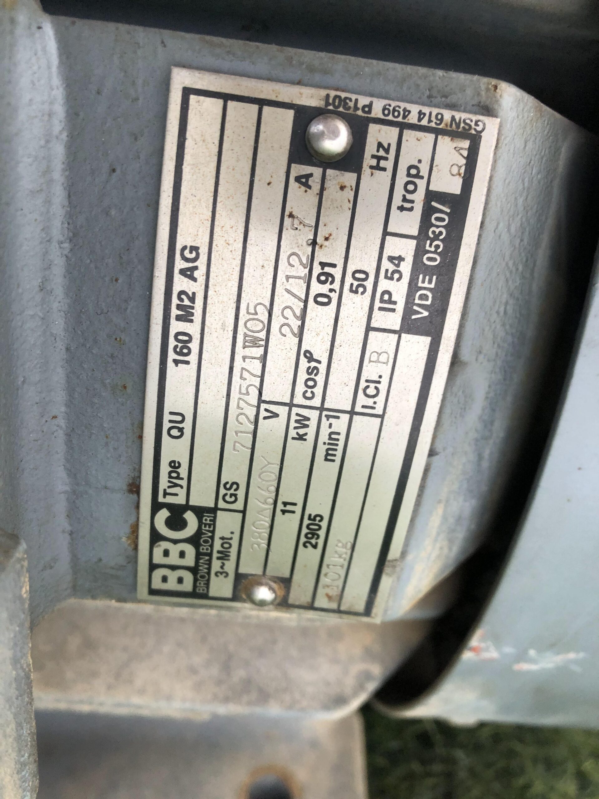 ماتور BBC من نوع QU